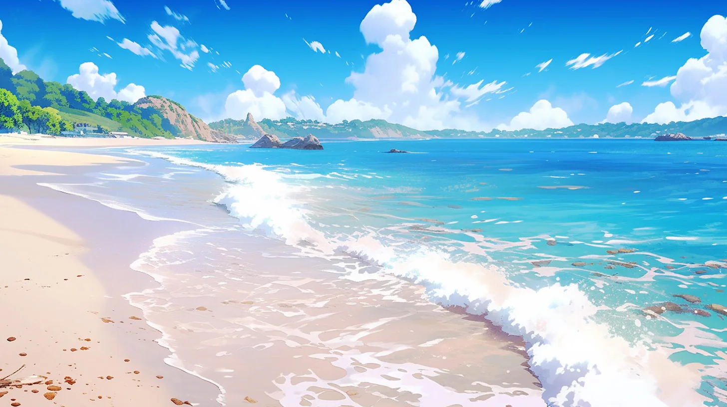 海のイラスト