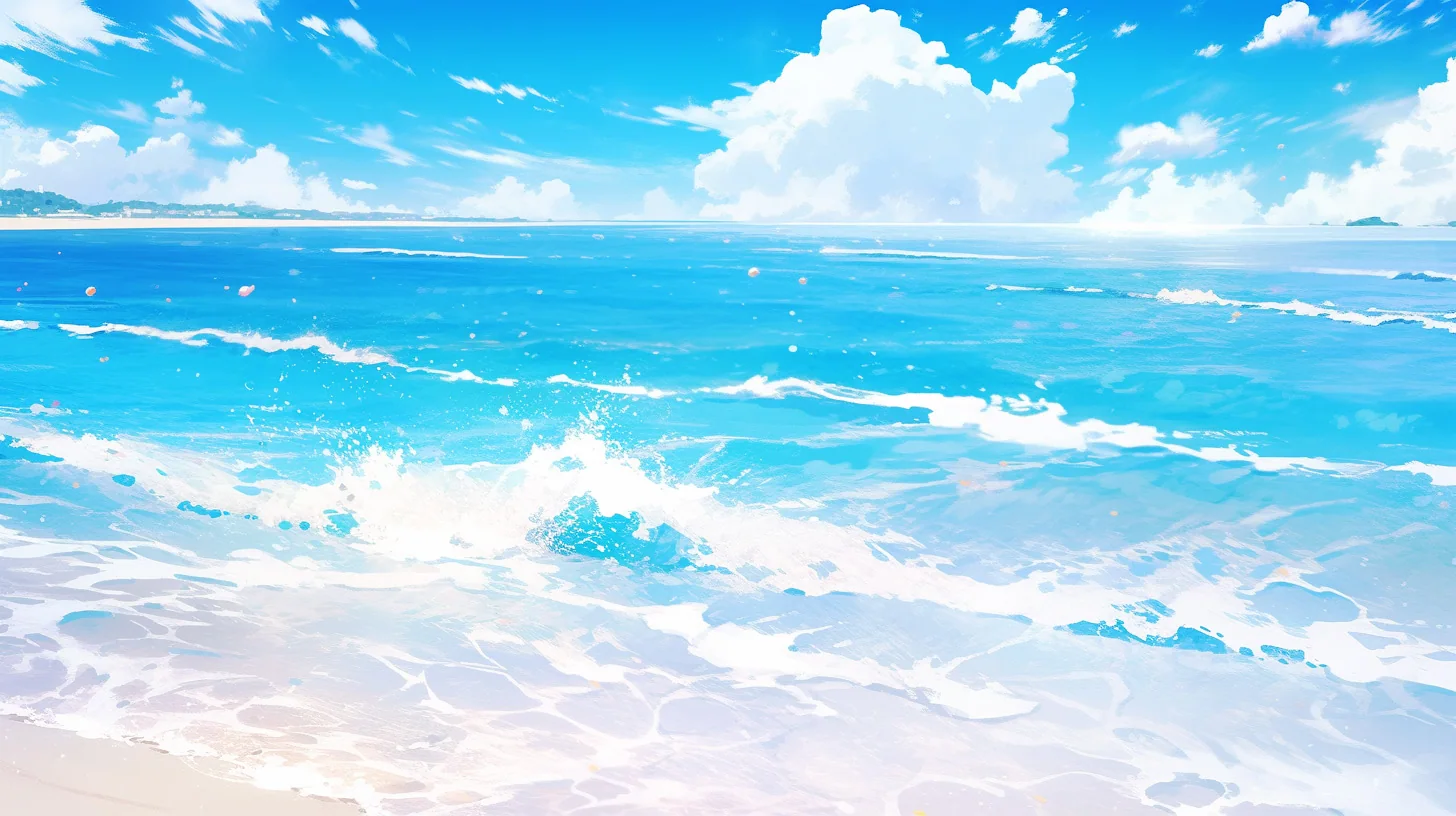 海のイラスト 制作ビジュアル 5
