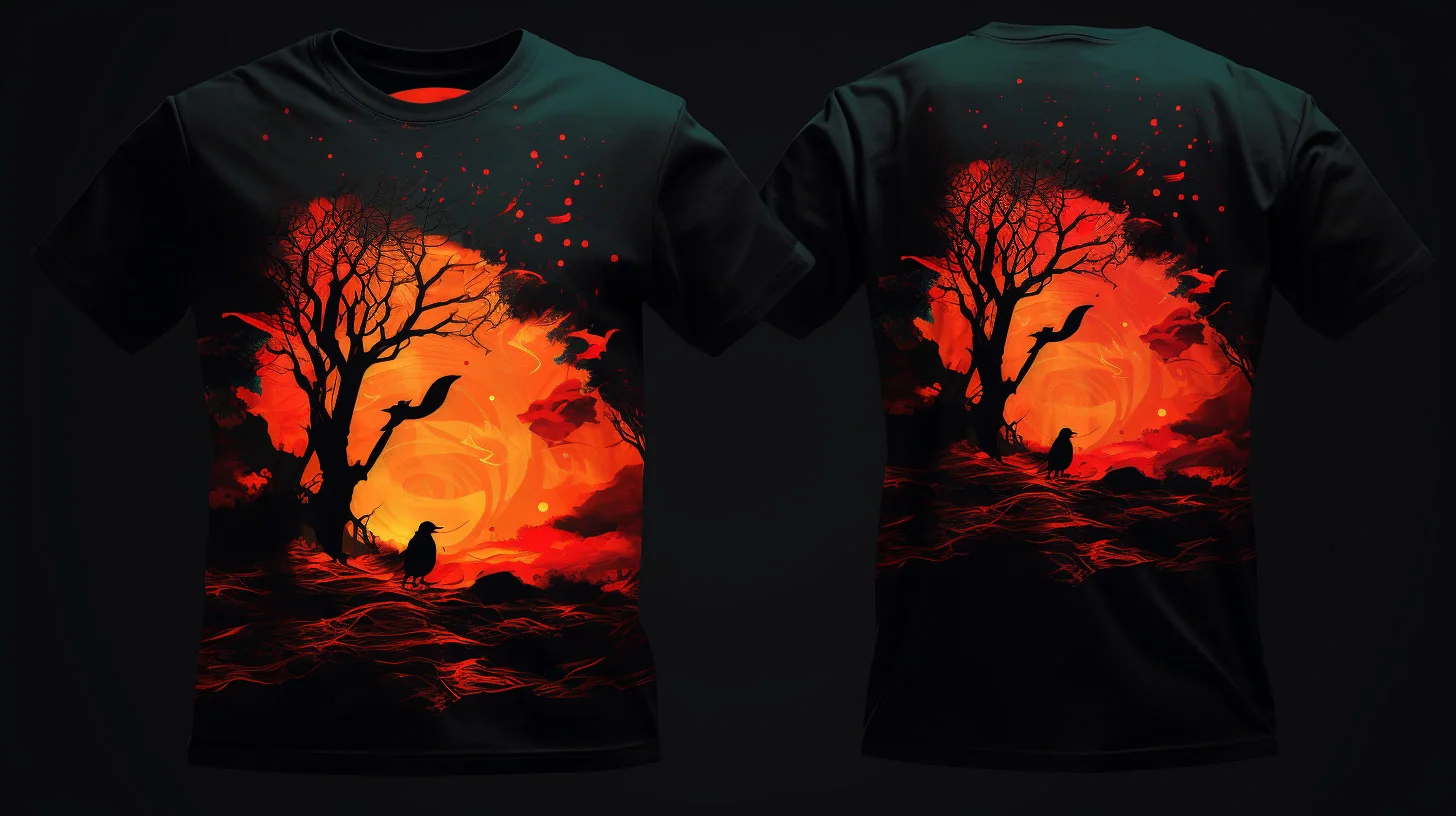 アートTシャツのデザイン 制作ビジュアル 5