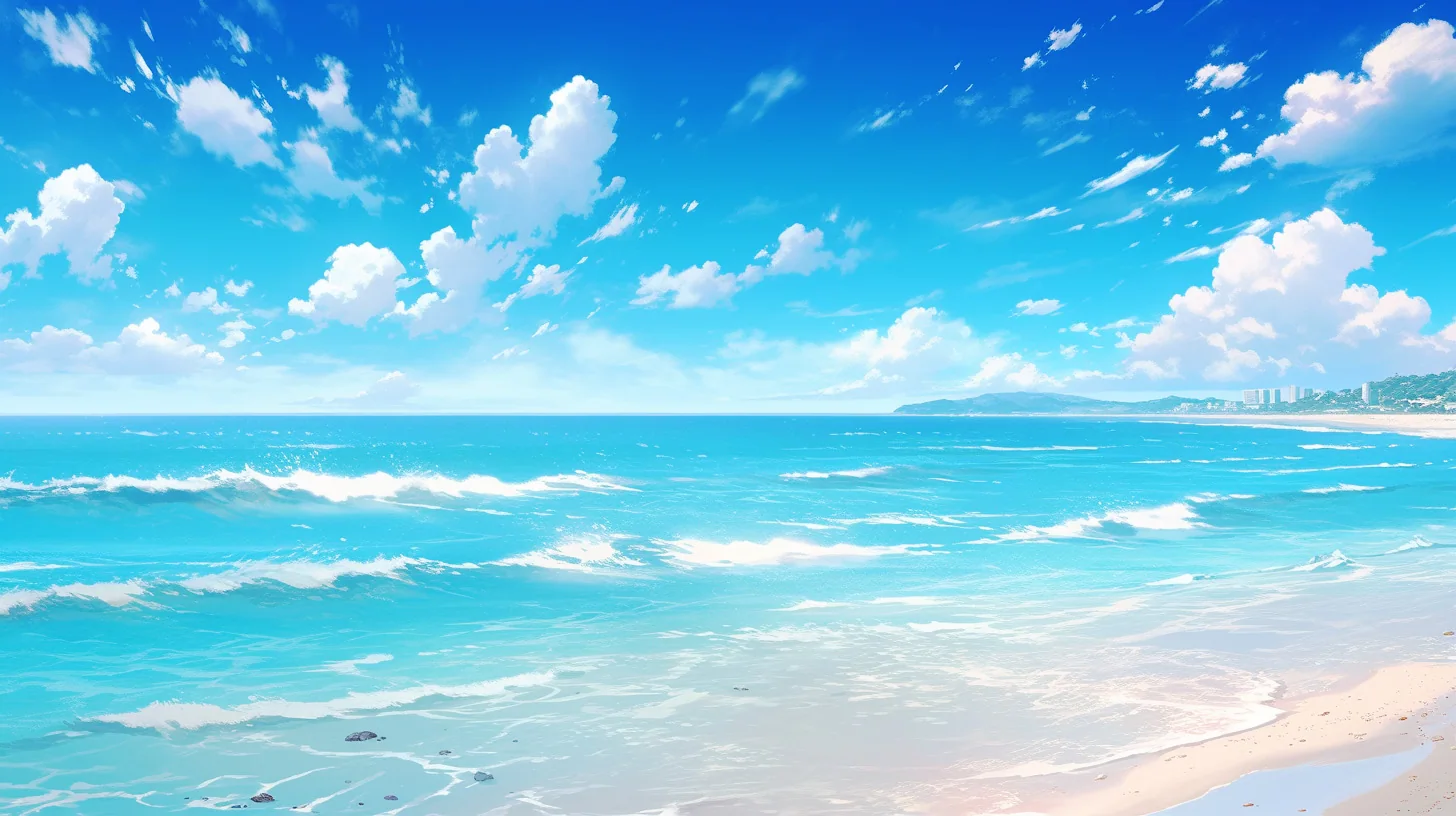 海のイラスト 制作ビジュアル 6