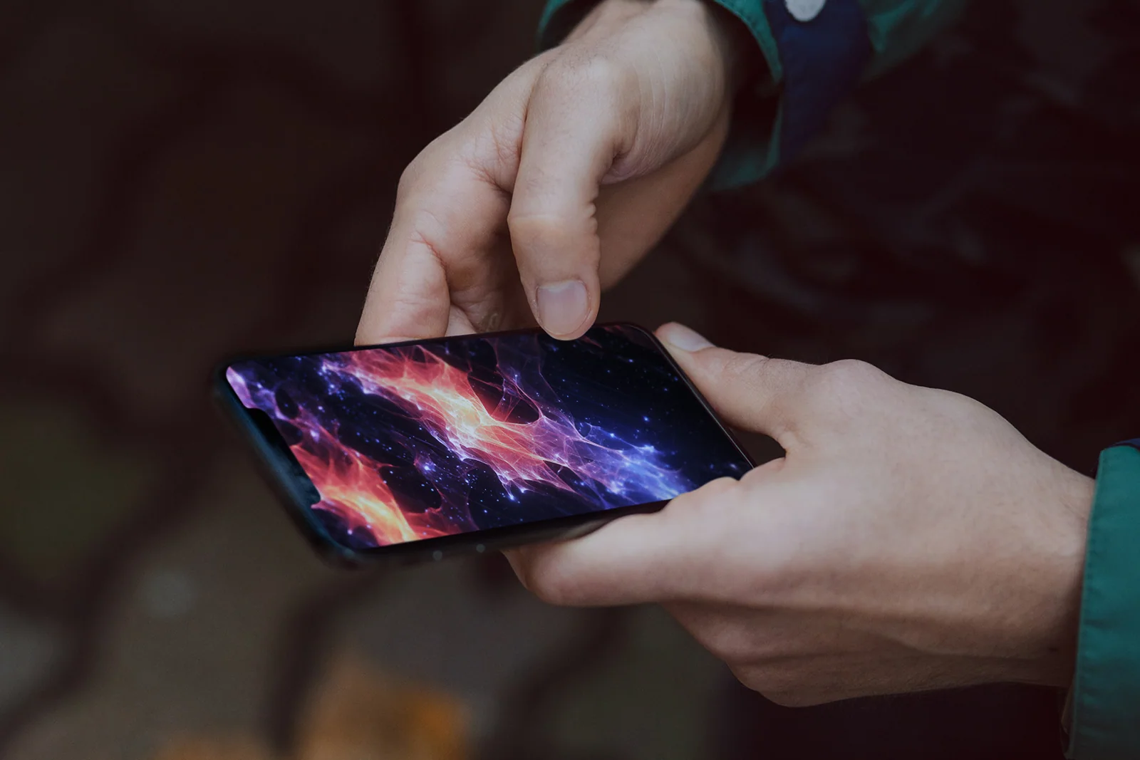 スマートフォン用の背景CG 制作ビジュアル 6