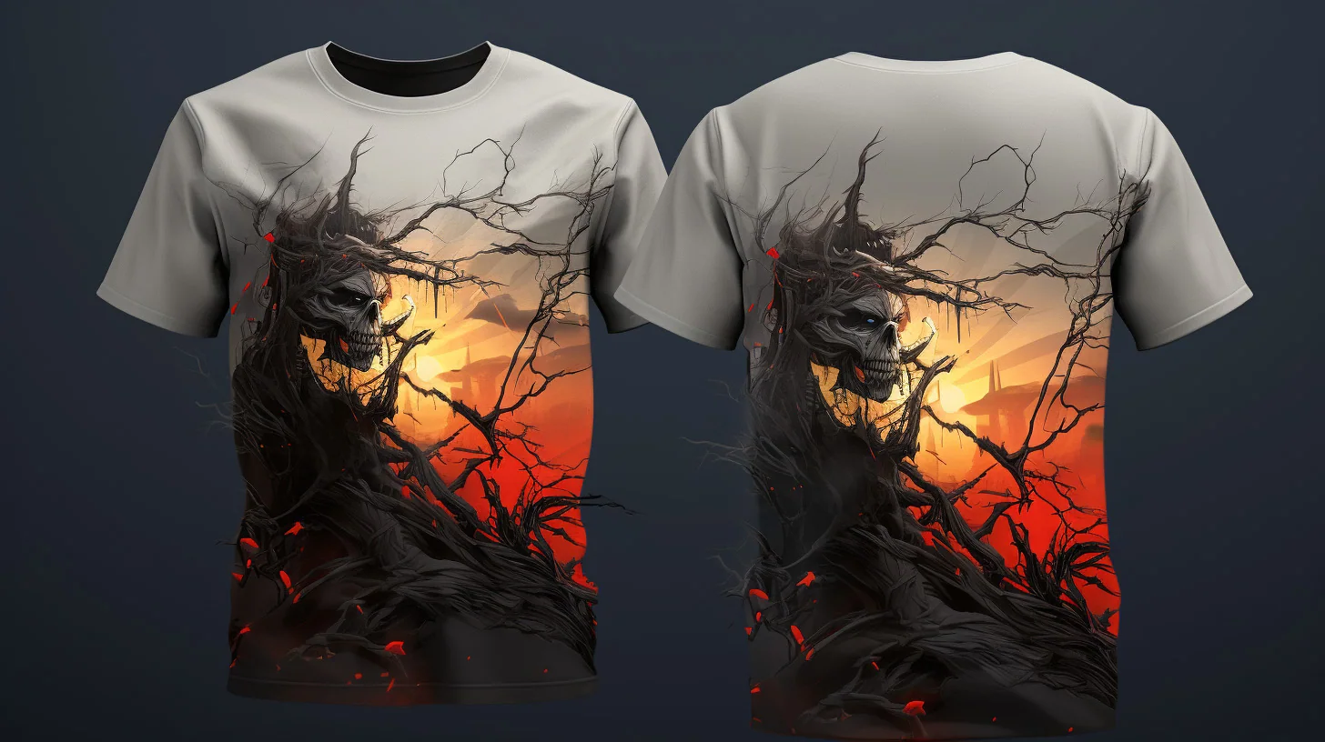 アートTシャツのデザイン 制作ビジュアル 3