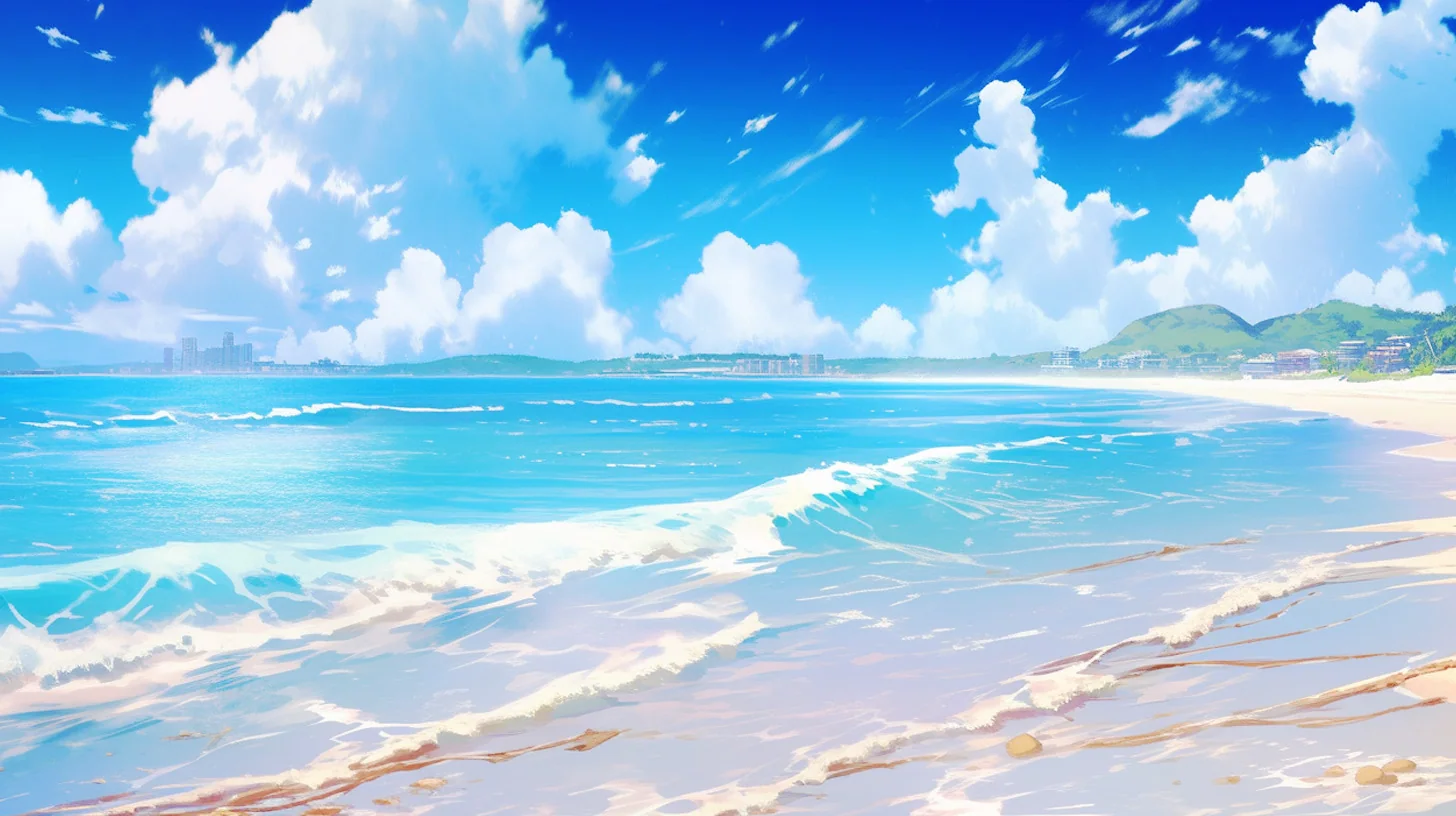 海のイラスト 制作ビジュアル 3