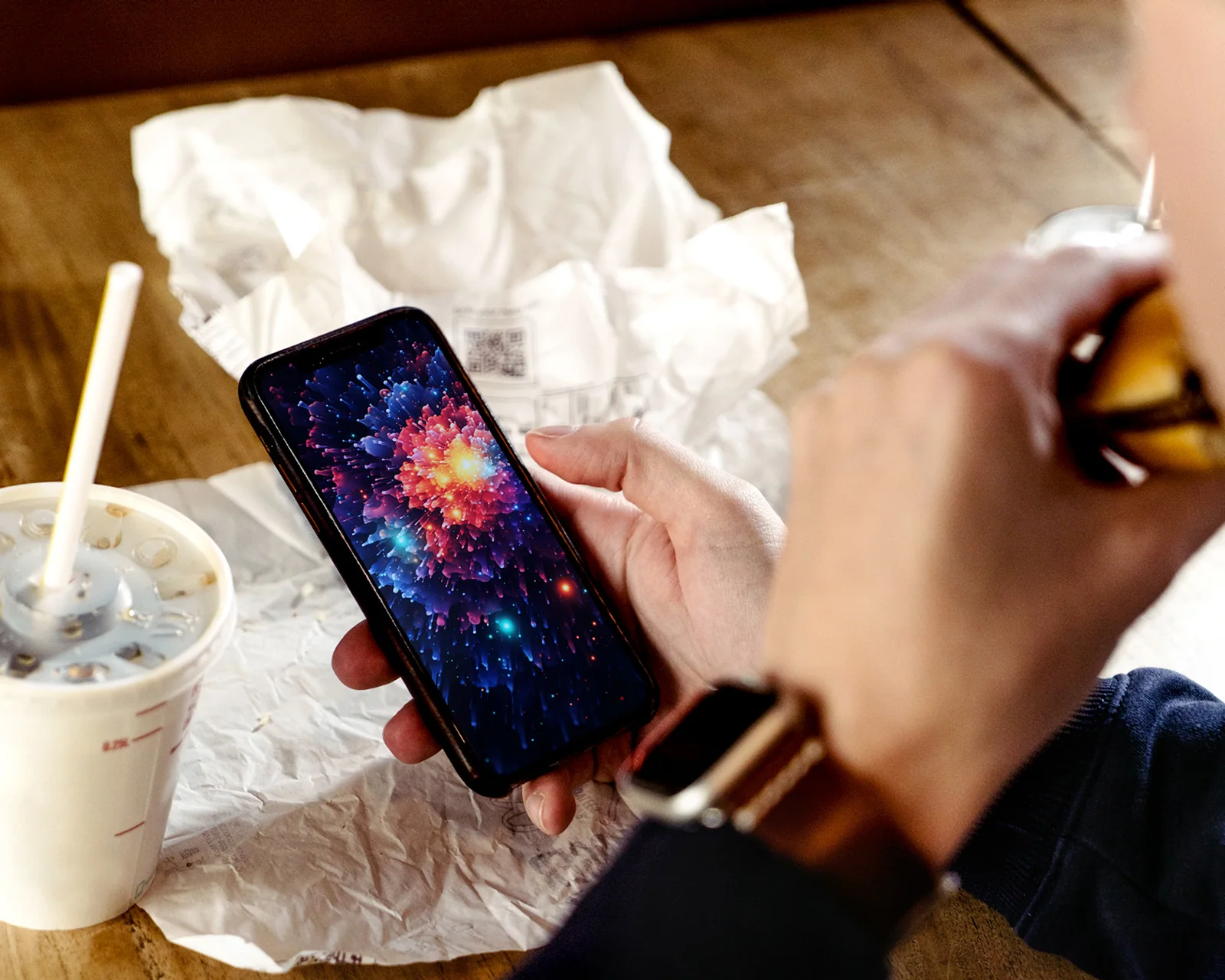 スマートフォン用の背景CG 制作ビジュアル 2